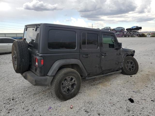 1C4HJXDM3NW257308 - 2022 JEEP WRANGLER UNLIMITED SPORT შავი ფოტო 3