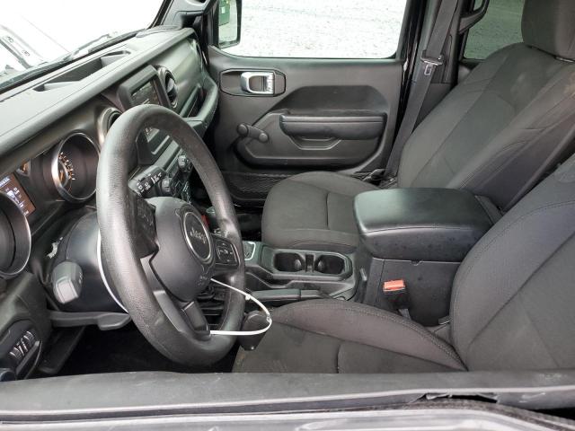 1C4HJXDM3NW257308 - 2022 JEEP WRANGLER UNLIMITED SPORT შავი ფოტო 7