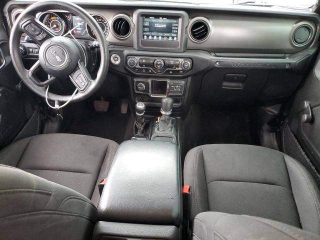 1C4HJXDM3NW257308 - 2022 JEEP WRANGLER UNLIMITED SPORT შავი ფოტო 8