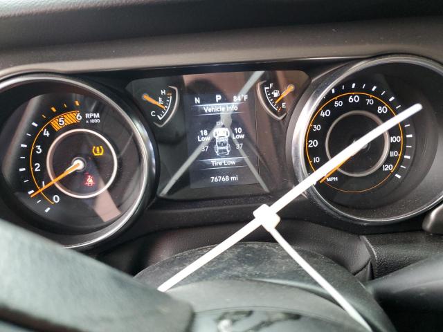 1C4HJXDM3NW257308 - 2022 JEEP WRANGLER UNLIMITED SPORT შავი ფოტო 9