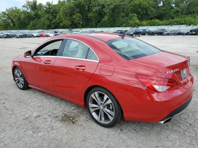 WDDSJ4GB6GN351650 - 2016 MERCEDES-BENZ CLA 250 4MATIC RED photo 2