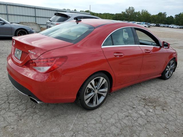 WDDSJ4GB6GN351650 - 2016 MERCEDES-BENZ CLA 250 4MATIC RED photo 3