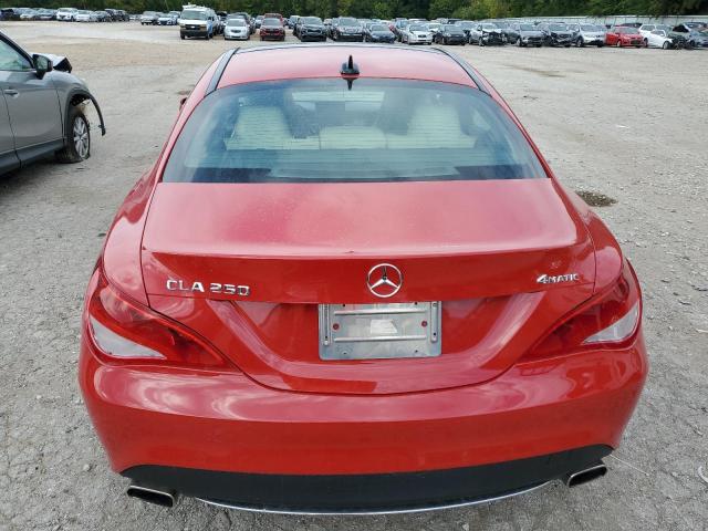 WDDSJ4GB6GN351650 - 2016 MERCEDES-BENZ CLA 250 4MATIC RED photo 6