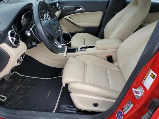 WDDSJ4GB6GN351650 - 2016 MERCEDES-BENZ CLA 250 4MATIC RED photo 7