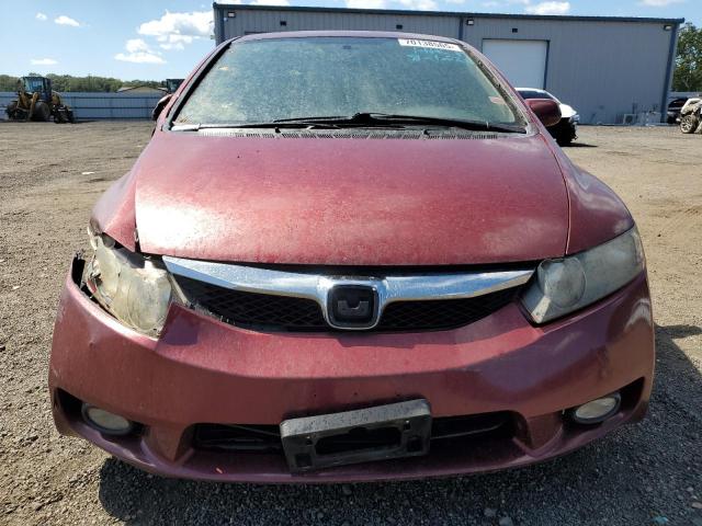 19XFA1F8XBE014153 - 2011 HONDA CIVIC EX BURGUNDY photo 5