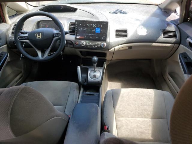 19XFA1F8XBE014153 - 2011 HONDA CIVIC EX BURGUNDY photo 8