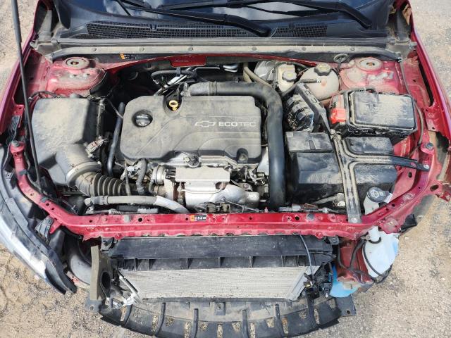 1G1ZE5ST2GF191191 - 2016 CHEVROLET MALIBU LT RED photo 11