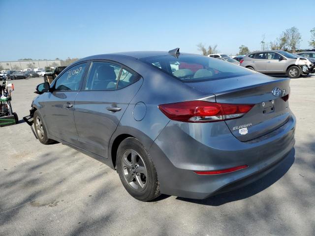 5NPD94LA8JH325390 - 2018 HYUNDAI ELANTRA ECO GRAY photo 2