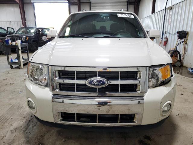 1FMCU9EGXBKC60405 - 2011 FORD ESCAPE LIMITED თეთრი ფოტო 5