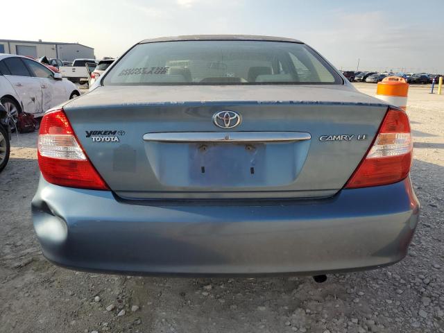 4T1BE32K53U668637 - 2003 TOYOTA CAMRY LE BLUE photo 6