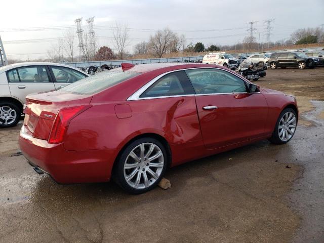 1G6AB1RX8H0180282 - 2017 CADILLAC ATS LUXURY RED photo 3