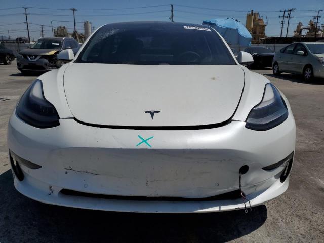 5YJ3E1EB7MF033339 - 2021 TESLA MODEL 3 Blanc photo 5