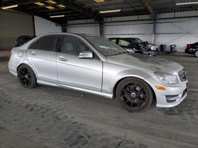 WDDGF8BB0CA649893 - 2012 MERCEDES-BENZ C 300 4MATIC SILVER photo 4