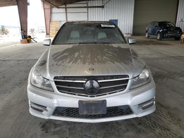 WDDGF8BB0CA649893 - 2012 MERCEDES-BENZ C 300 4MATIC SILVER photo 5