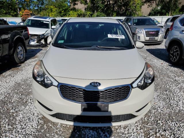 KNAFK4A63E5148679 - 2014 KIA FORTE LX WHITE photo 5