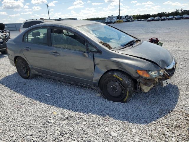 2HGFA16559H536744 - 2009 HONDA CIVIC LX ვერცხლისფერი ფოტო 4