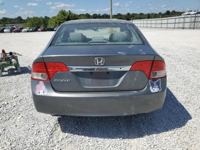 2HGFA16559H536744 - 2009 HONDA CIVIC LX ვერცხლისფერი ფოტო 6