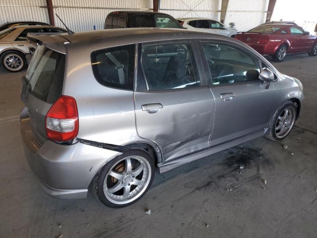 JHMGD38647S041306 - 2007 HONDA FIT S SILVER photo 3