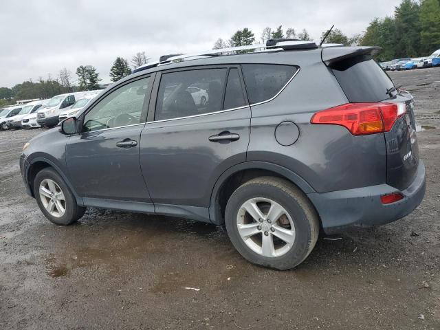 JTMRFREVXDD006479 - 2013 TOYOTA RAV4 XLE GRAY photo 2