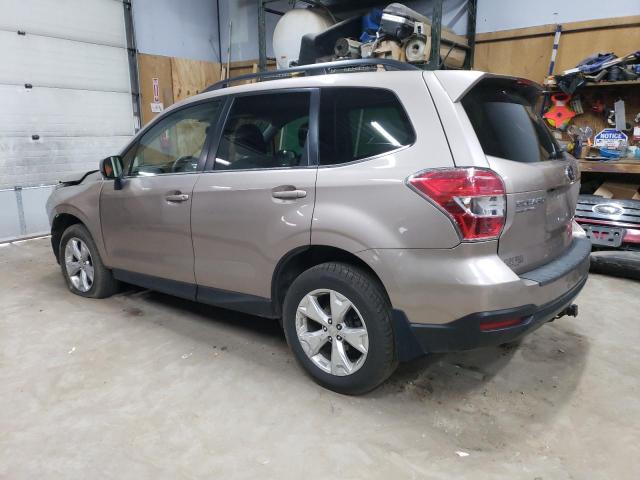 JF2SJAHC5FH811346 - 2015 SUBARU FORESTER 2.5I LIMITED TAN photo 2