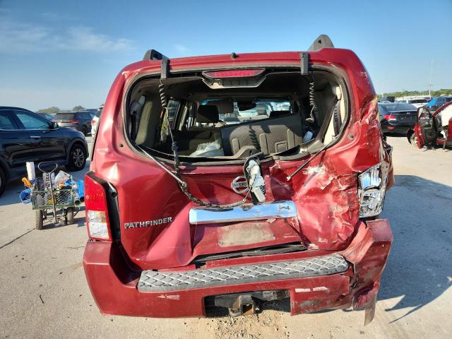 5N1AR18U05C728376 - 2005 NISSAN PATHFINDER LE Կարմիր լուսանկար 6