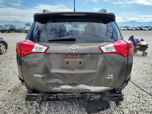 2T3BFREV2DW101736 - 2013 TOYOTA RAV4 LE 棕色 照片 6