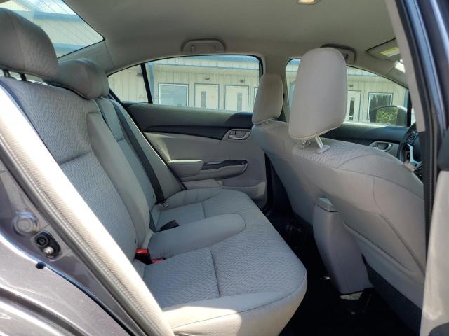 19XFB2F59EE033242 - 2014 HONDA CIVIC LX GRAY photo 10