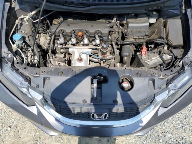 19XFB2F59EE033242 - 2014 HONDA CIVIC LX GRAY photo 11