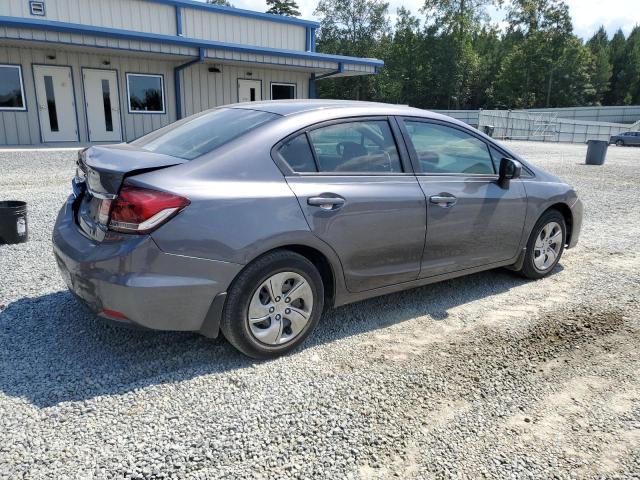 19XFB2F59EE033242 - 2014 HONDA CIVIC LX GRAY photo 3