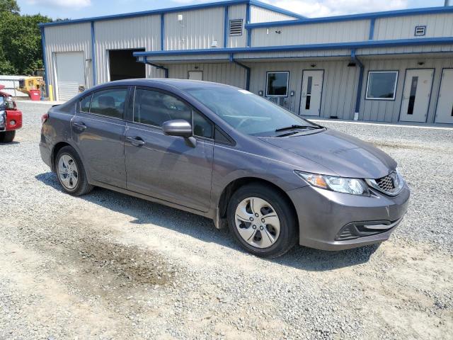 19XFB2F59EE033242 - 2014 HONDA CIVIC LX GRAY photo 4