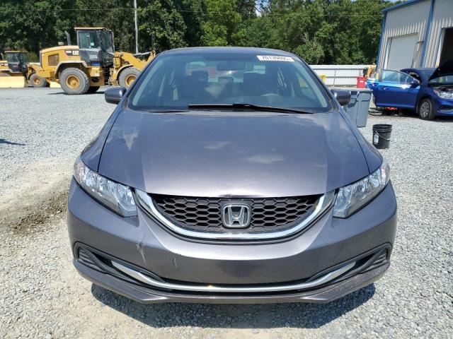 19XFB2F59EE033242 - 2014 HONDA CIVIC LX GRAY photo 5