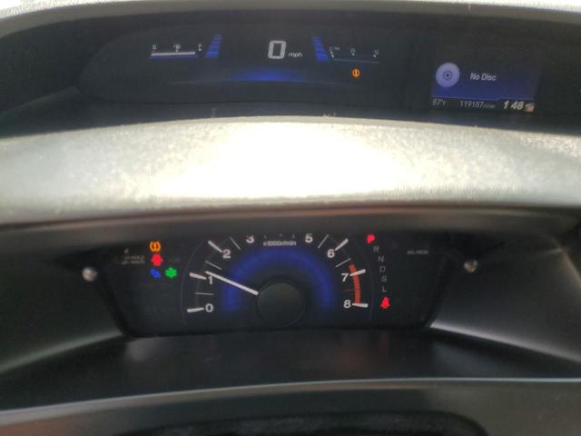 19XFB2F59EE033242 - 2014 HONDA CIVIC LX GRAY photo 9