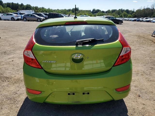KMHCT5AE4DU073250 - 2013 HYUNDAI ACCENT GLS GREEN photo 6