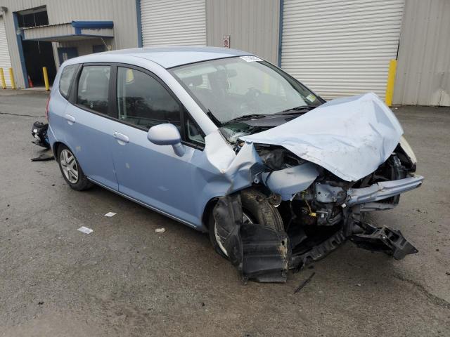 JHMGD38478S019705 - 2008 HONDA FIT BLUE photo 4