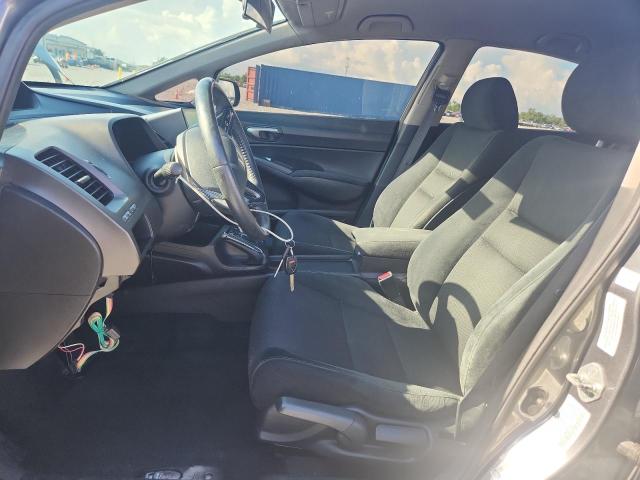 19XFA16649E012648 - 2009 HONDA CIVIC LX-S Gris photo 7