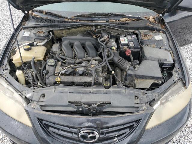 1YVHP84D355M28529 - 2005 MAZDA 6 S 黑色 照片 11