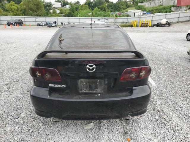 1YVHP84D355M28529 - 2005 MAZDA 6 S 黑色 照片 6