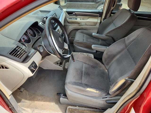 2V8HW44149R550563 - 2009 VOLKSWAGEN ROUTAN S Қызыл фото 7