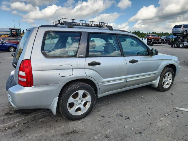 JF1SG65673H771653 - 2003 SUBARU FORESTER 2.5XS ვერცხლისფერი ფოტო 3