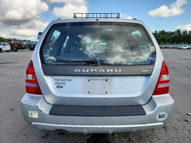 JF1SG65673H771653 - 2003 SUBARU FORESTER 2.5XS ვერცხლისფერი ფოტო 6