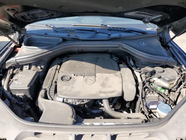 4JGDA5HB5CA025861 - 2012 MERCEDES-BENZ ML 350 4MATIC BLACK photo 11