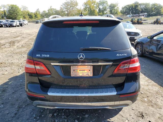 4JGDA5HB5CA025861 - 2012 MERCEDES-BENZ ML 350 4MATIC BLACK photo 6
