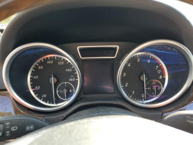 4JGDA5HB5CA025861 - 2012 MERCEDES-BENZ ML 350 4MATIC BLACK photo 9