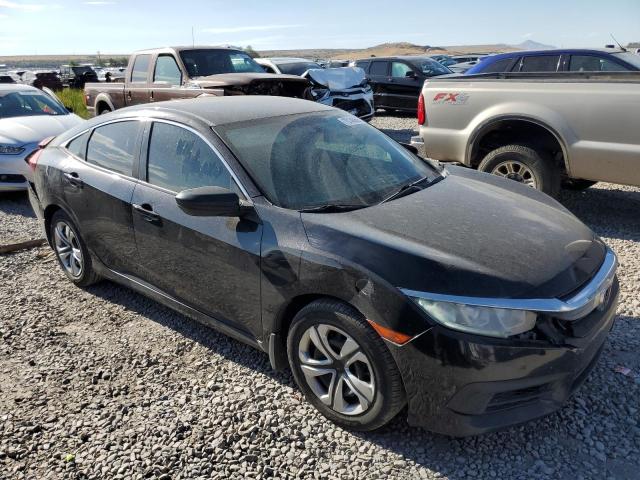 19XFC2F50JE012772 - 2018 HONDA CIVIC LX BLACK photo 4