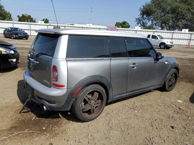 WMWMM33538TP71493 - 2008 MINI COOPER S CLUBMAN GRAY photo 3