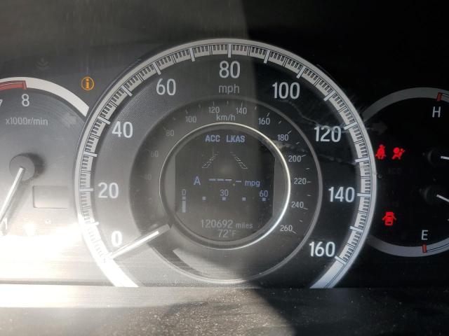 1HGCR3F99HA008003 - 2017 HONDA ACCORD TOURING BLACK photo 9