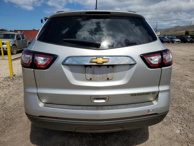 1GNKRFED5EJ359902 - 2014 CHEVROLET TRAVERSE LS SILVER photo 6