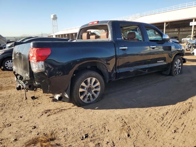 5TFHY5F16CX221851 - 2012 TOYOTA TUNDRA CREWMAX LIMITED BLACK photo 3