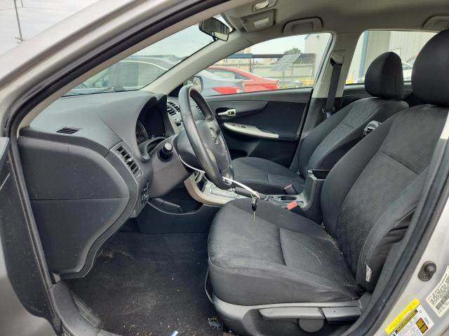 1NXBU4EE5AZ220992 - 2010 TOYOTA COROLLA BASE SILVER photo 7