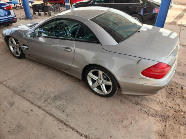 WDBSK75F04F085500 - 2004 MERCEDES-BENZ SL 500 SILVER photo 2